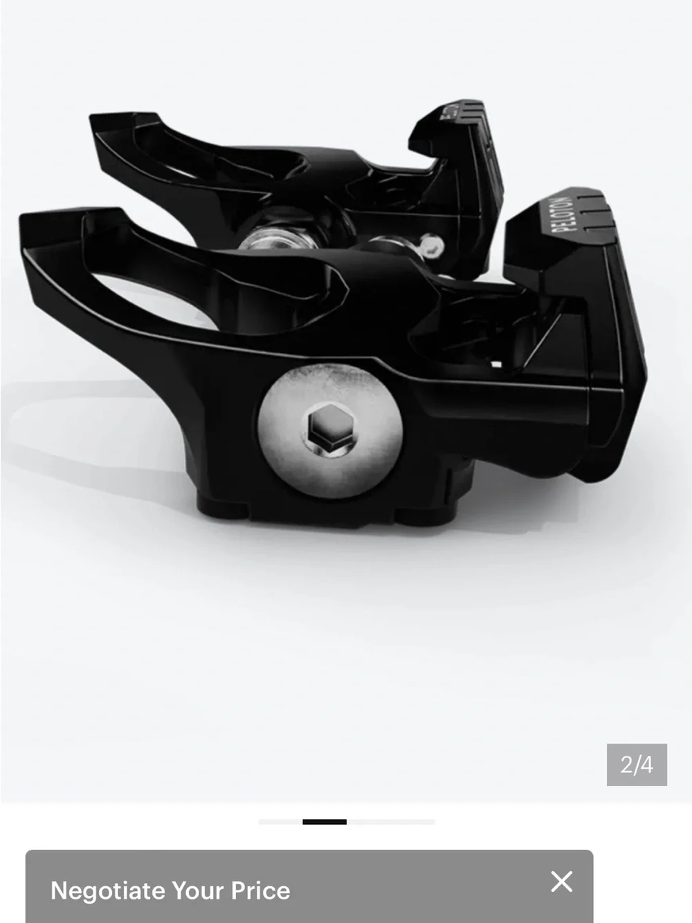Peloton delta pedals, NWT never used original peloton bike pedals